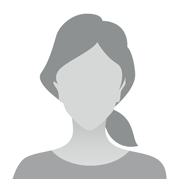 The image is a stylized, grayscale silhouette of a person with a side view profile, featuring a hairstyle and a headband.